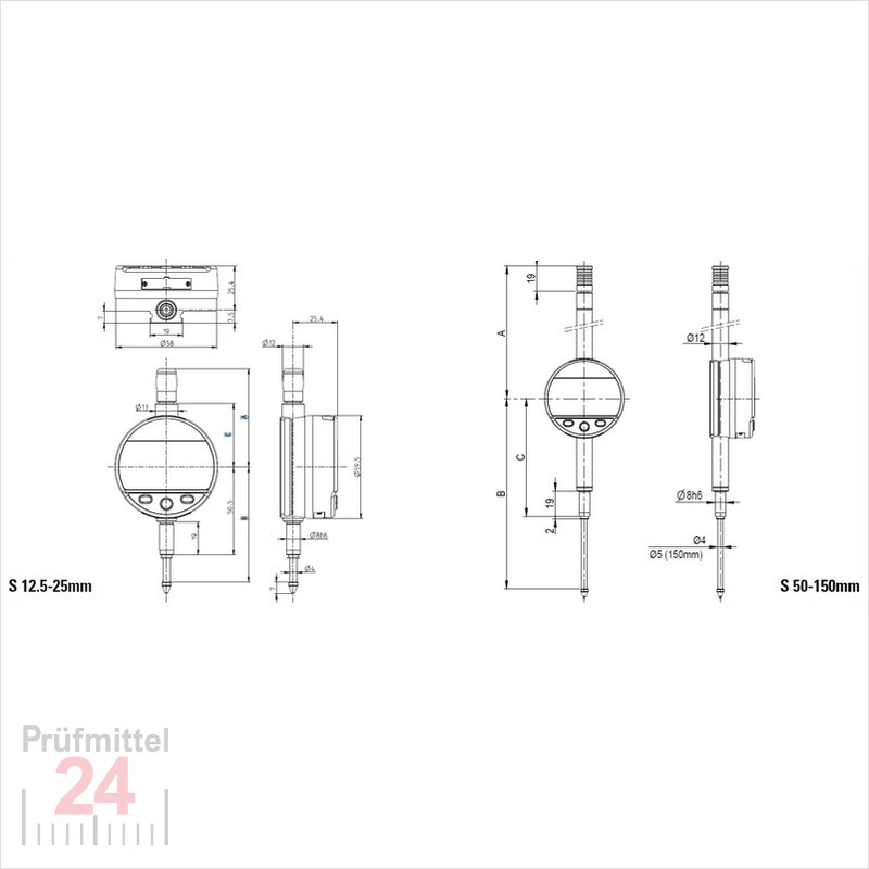 Digital Sylvac Messuhr Mm S Dial Work Advanced Pr Fmittel Gmbh