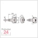 Mitutoyo USB Input Tool Direct (Digimatic USB) Digi/Digi 2, Datentaste, IP Bügelmessschrauben-Modell
06AFM380B