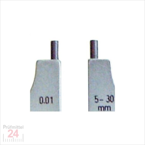 Innenmessschraube 5 - 30 mmmit gewölbten MessflächenEinstellring: 5 mm